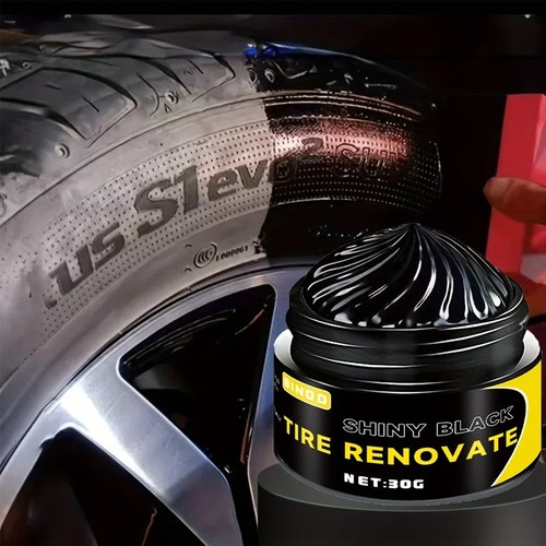 Black tire shine - black,