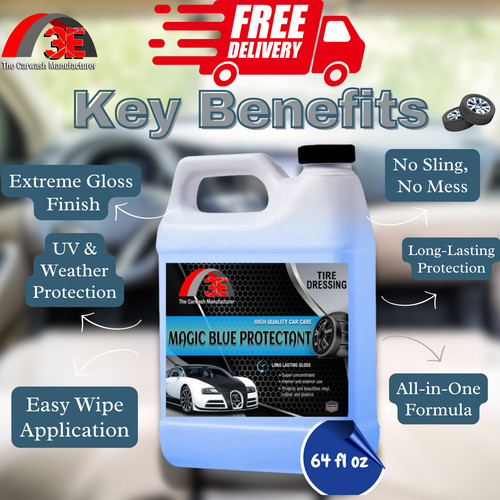 Magic blue tyre dressing - magic,