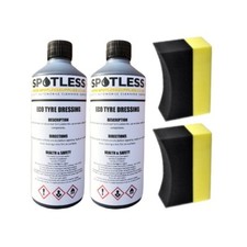 2x 1L Car Tyre Dressing & 2