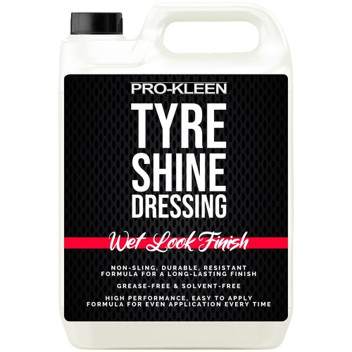 Prokleen tyre shine dressing - shine,