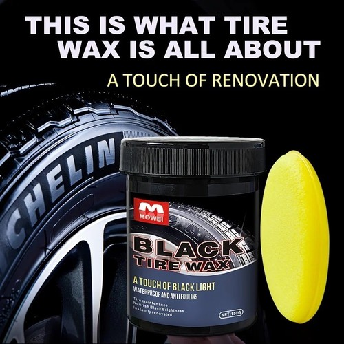 Tire shine paste dressing - tire,